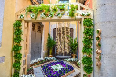 Girona 'da çiçek festivali 