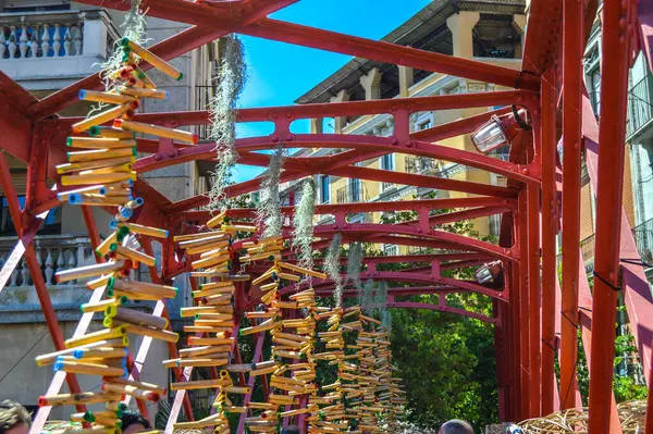 Festival Las Flores Girona Temps Flors España 2019 —  Fotos de Stock