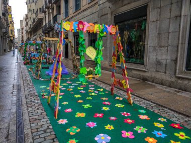 Girona 'da çiçek festivali 