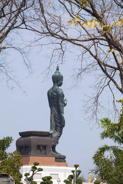 La antigua estatua de buddha . — Foto de Stock