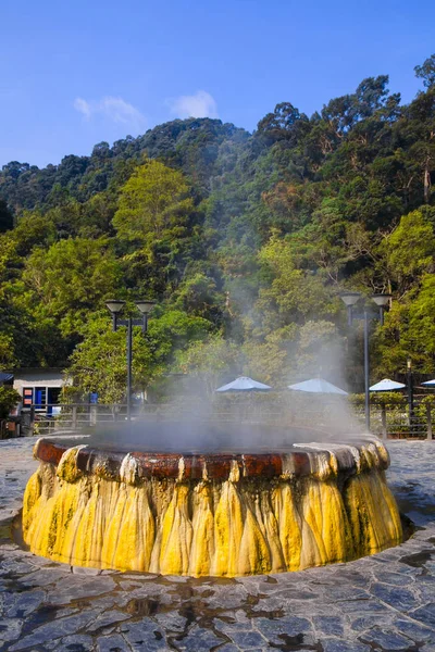 Ruksavarin Hot Spring Ranong Thailand.