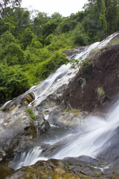 Natural background waterfall. — Stock Photo, Image