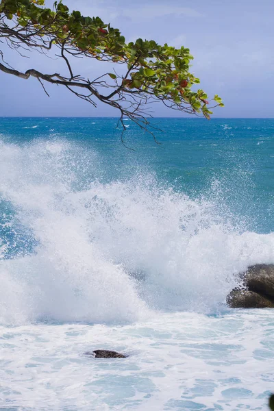 Vlny a moře — Stock fotografie