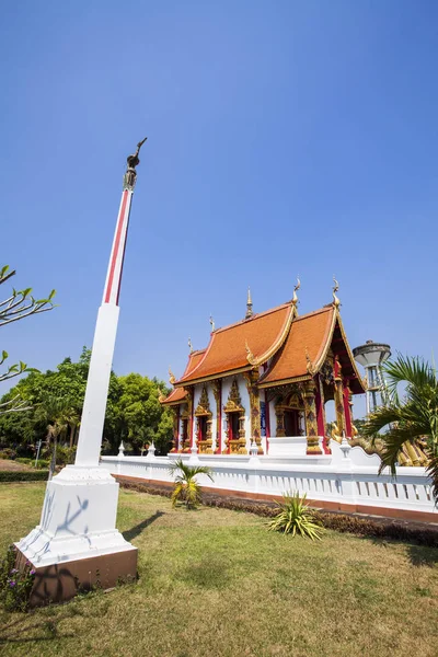 Wat Pratchomping Antiguo Antiguo Situado Lampang — Foto de Stock