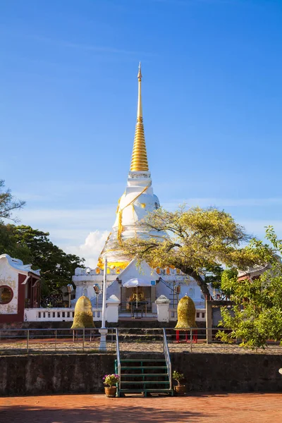 Helig Pagoda Toppen Tang Kuan Hill Songkhla — Stockfoto