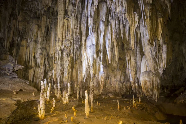 Caverna Klang Bokkhorani National Park Luk Província Krabi Tailândia — Fotografia de Stock