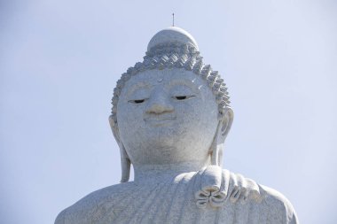 büyük beyaz kutsal Buda, phuket, Tayland