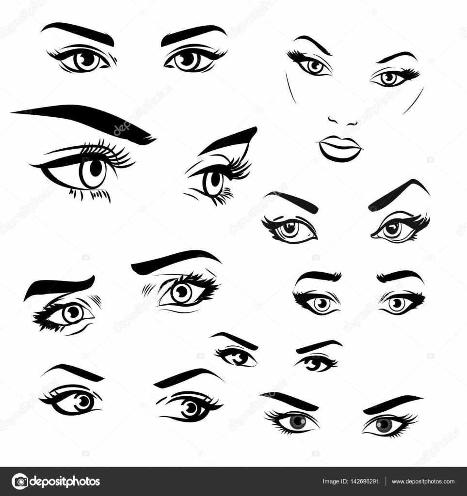 ArtStation - Drawing eyes practice