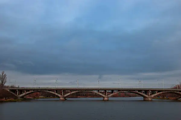 Puente Ciudad Sobre Río Southern Bug —  Fotos de Stock
