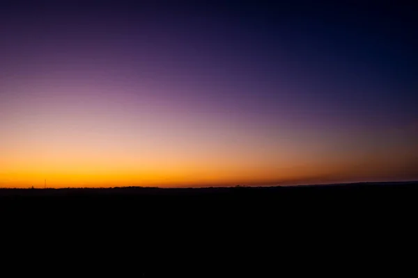 Evening Dawn Field — Stok fotoğraf