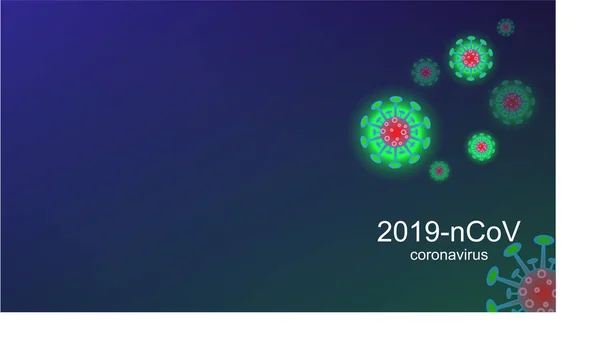 Спалах Коронавірусу Коронавіруси Грипу Coronavirus 2019 Ncov Ризик Здоров Від — стоковий вектор