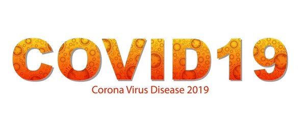 Коронавірус COVID-19 спалах та коронавіруси грипу. Coronavirus 2019-nCoV. Ризик здоров'я від пандемії, імунологія, вірологія, епідеміологія. — стоковий вектор