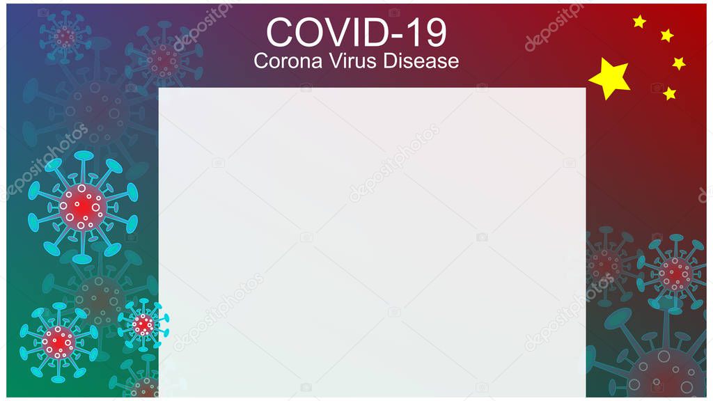 Coronavirus COVID-19 outbreak and coronaviruses influenza background. Coronavirus 2019-nCoV. Pandemic medical health risk, immunology, virology, epidemiology concept. 