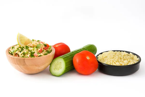 Ensalada de Tabbouleh con cuscús y verduras — Foto de Stock