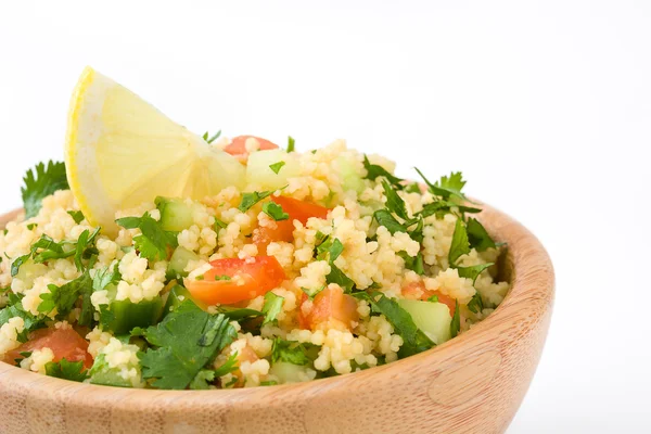 Tabbouleh kuskus ve sebze salatası