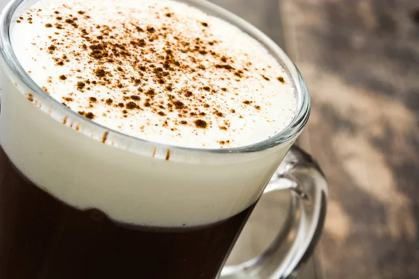 İrlandalı kahve cam ahşap tablo