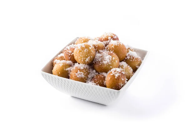 Frittelle di Carnevale o bunuelos de viento per la settimana santa — Foto Stock