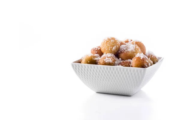 Frittelle di Carnevale o bunuelos de viento per la settimana santa — Foto Stock