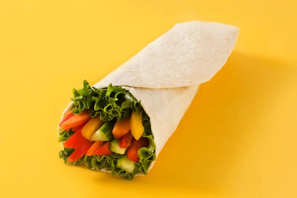 Envolturas de tortilla vegetal —  Fotos de Stock