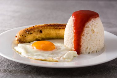 a la cubana arroz