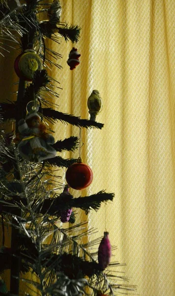 Juguetes Año Nuevo Árbol Navidad —  Fotos de Stock