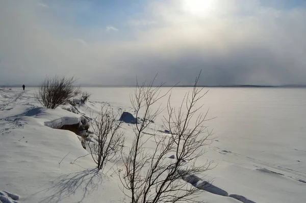Krajina Zamrzlýkandalaksha Bay Dubnu — Stock fotografie