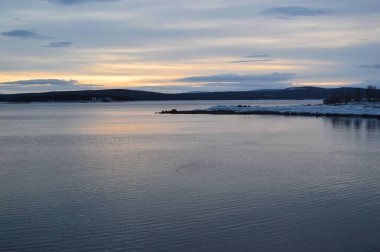 Akşamüstü Beyaz Deniz 'de