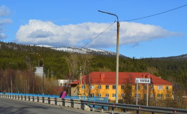 Niva Nehri üzerindeki köprüden görüntü