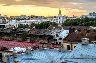 Çan kulesi St. Nicholas Katedrali, üstten görüntülemek