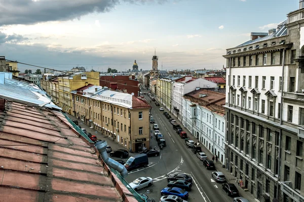 The view from the height on the Big Podyachesky the street and r — Stockfoto