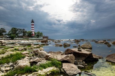 Shepelevsky deniz feneri Leningrad regio Finlandiya Körfezi