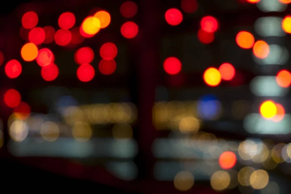 L'image floue du paysage urbain sous la forme de coloré — Photo