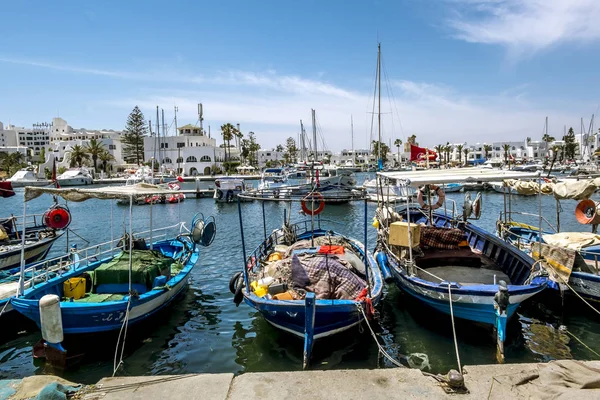 Die Tore zum Yachthafen im Hafen el kantaoui — Stockfoto