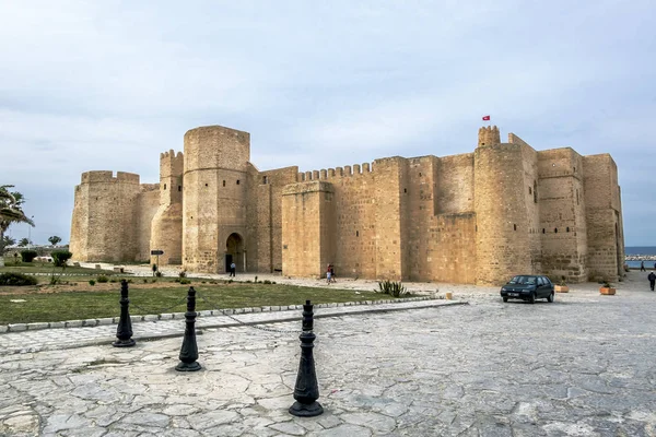 Monastir.Tunisia.May 23，2017.The 堡垒的里巴特莫纳斯提尔 — 图库照片
