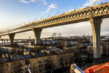 Çevre yolunun Kanone üzerinde çıkıntılı Bölüm görünümü