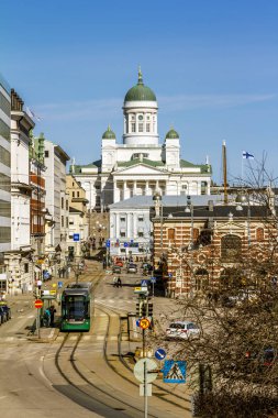 Finlandiya'nin St. Nicholas Katedrali. 