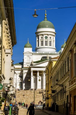 Finlandiya'nin St. Nicholas Katedrali. 