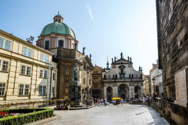 Prag 'daki Haçlıların ve St. Salvator Kilisesi' nin bölgesi.