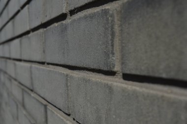 Tuğlanın dokusu gri. Tuğla duvar dokusu.