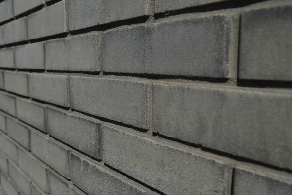 A textura do tijolo é cinza. Textura da parede de tijolo . — Fotografia de Stock