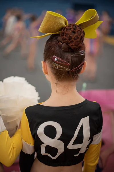 Pom Pom Girl Pom Pom Girl Ans Prévision Une Performance — Photo