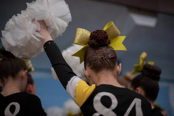 Pom Pom Girl Pom Pom Girl Ans Prévision Une Performance — Photo