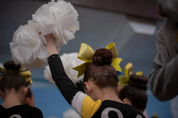 Pom Pom Girl Pom Pom Girl Ans Prévision Une Performance — Photo