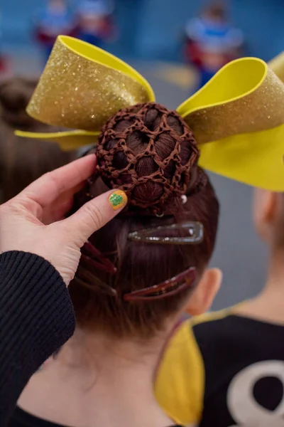 Pom Pom Girl Pom Pom Girl Ans Prévision Une Performance — Photo