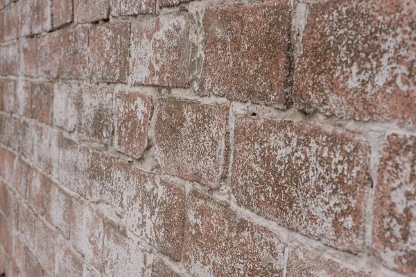 Weathered Stained Old Brick Wall Background Brick Wall Brick Red Stock Photo