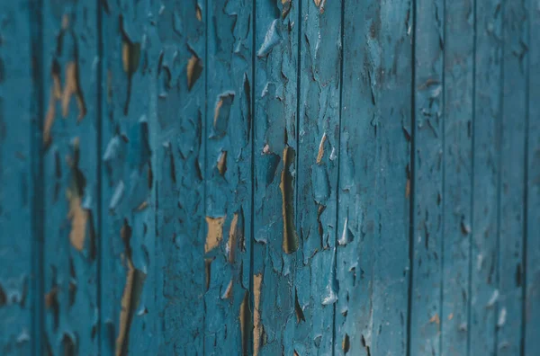 Vintage Festett Háttér Textúra Kék Textúra Kék Panel Háttér — Stock Fotó