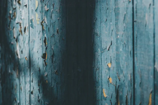 Vintage Malowane Drewniane Tło Drewniana Tekstura Niebieska Tekstura Drewnianego Niebieskiego — Zdjęcie stockowe