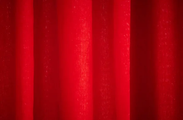 レッドペイントの背景 赤い生地の背景 赤い生地の質感を閉じ 背景に役立ちます 赤い絹の綿の背景 生地の布の質感 — ストック写真
