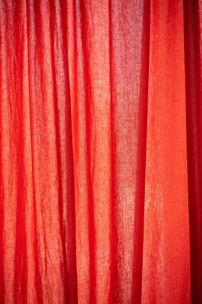 Sfondo Vernice Rossa Sfondo Tessuto Rosso Trama Tessuto Rosso Primo — Foto Stock