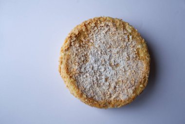 Napolyon turtası. Napolyon keki. Pasta, tatlı, yemek fotoğrafı.